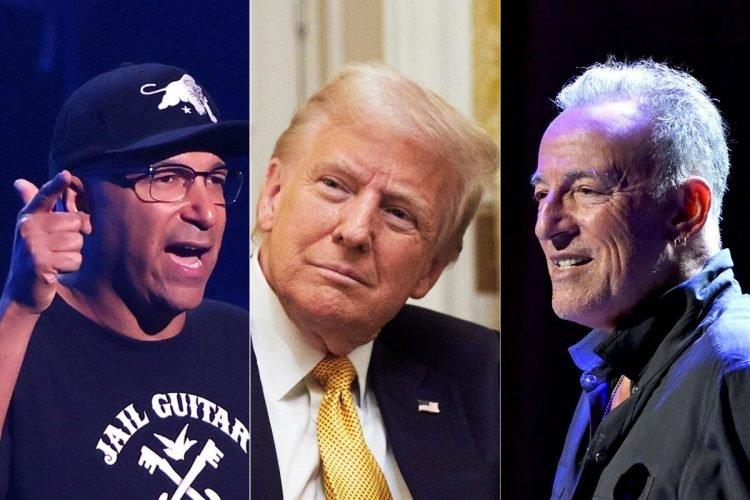 Morello Issues Challenge to Trump After Fake Springsteen Diss Morello Issues Challenge to Trump After Fake Springsteen Diss