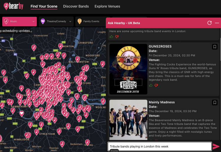 AI-Powered Concert Listings? Hearby Just Generated an App