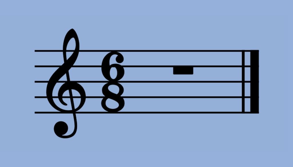 What is the 6/8 time signature?