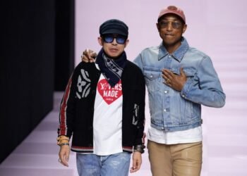 Pharrell Williams And Nigo Take Over The Louvre With Louis Vuitton For Paris Fashion Week