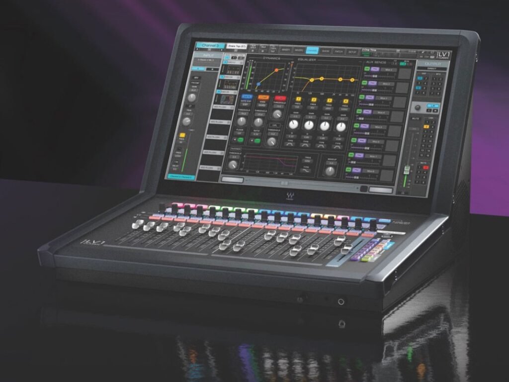 Waves launches the eMotion LV1 Classic, its first-ever fully integrated live mixing console