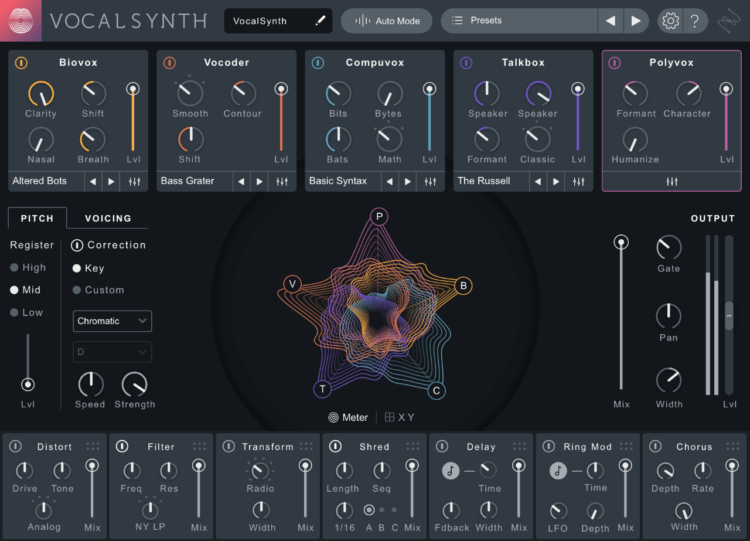 VocalSynth 2 plugin by iZotope on sale for $49 USD
