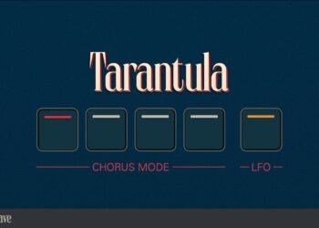 Dreamwave releases FREE Tarantula classic chorus plugin