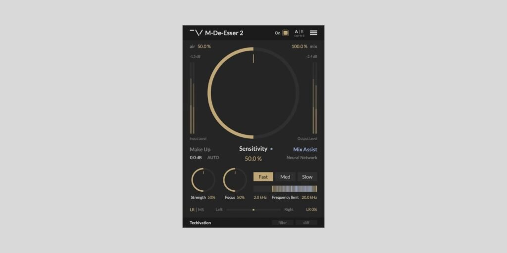 Techivation’s New M-De-Esser 2 is $45 in 65% Off Introductory Deal