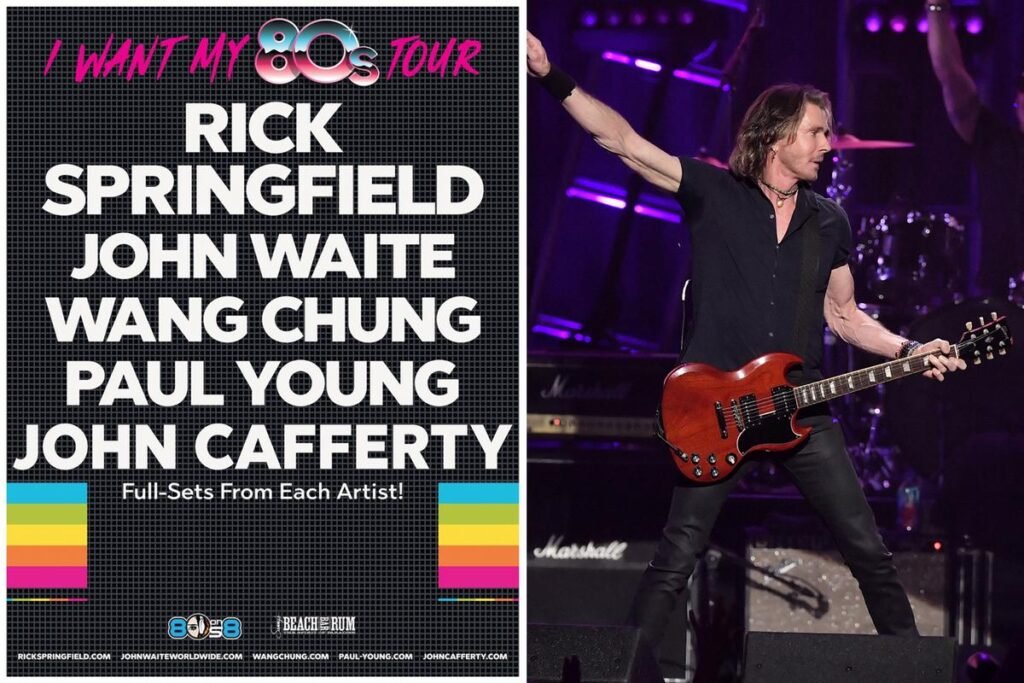 Rick Springfield and John Waite Announce 'I Want My 80s' Tour