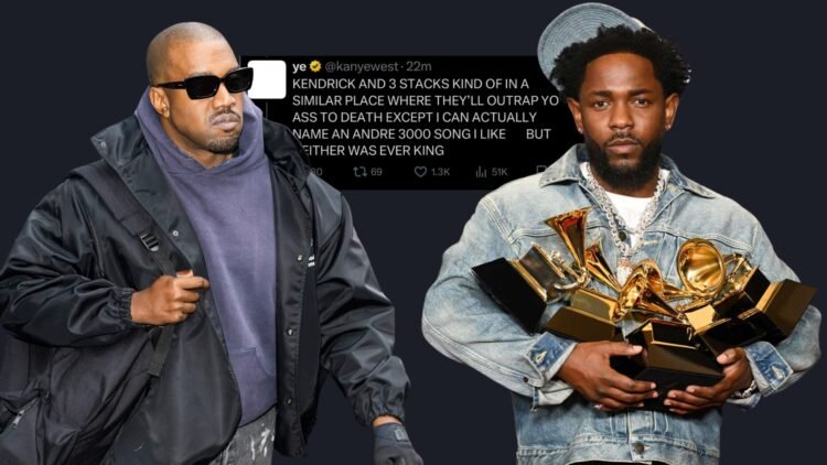 Kanye Lists His “12 Rap Kings,” Says Kendrick Lamar is Not Included Kanye Lists His “12 Rap Kings,” Says Kendrick Lamar is Not Included