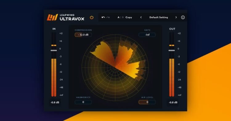UltraVox vocal processor plugin by Leapwing Audio on sale for $29 USD UltraVox vocal processor plugin by Leapwing Audio on sale for $29 USD