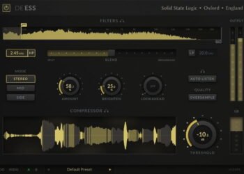 Save 79% on SSL DeEss de-esser effect plugin by Solid State Logic