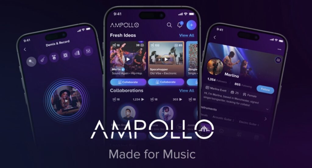 After raising $3.2m, music production and fan engagement platform AMPOLLO unveils advisory board