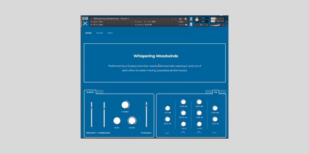 Sonixinema releases FREE Whispering Woodwinds ensemble for Kontakt Player