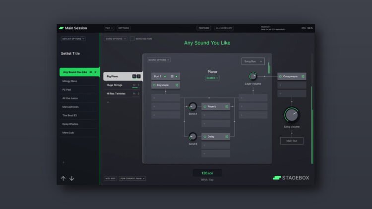 Tracktion launches StageBox live-performance tool for keyboard players Tracktion launches StageBox live-performance tool for keyboard players
