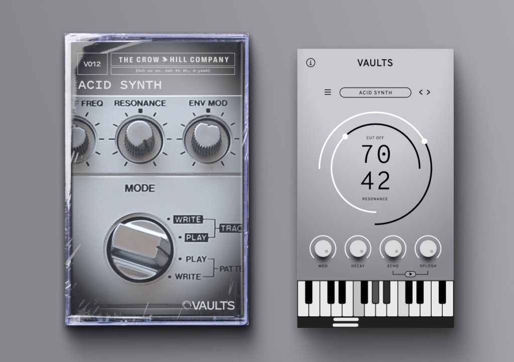 Crow Hill Company creates VAULTS - ACID SYNTH as an homage to the revered Roland TB-303
