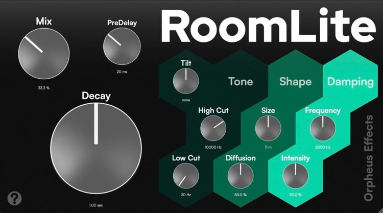 Orpheus Effects releases new FREE room reverb plugin RoomLite Orpheus Effects releases new FREE room reverb plugin RoomLite