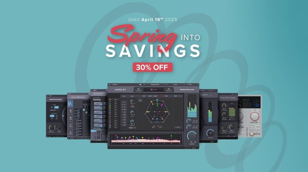 Save 30% on Sound Particles immersive audio software