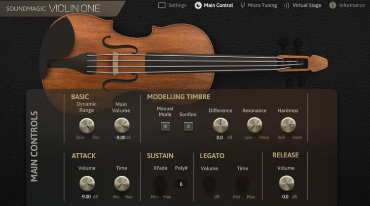 Sound Magic releases Violin One, a FREE solo violin instrument for Windows