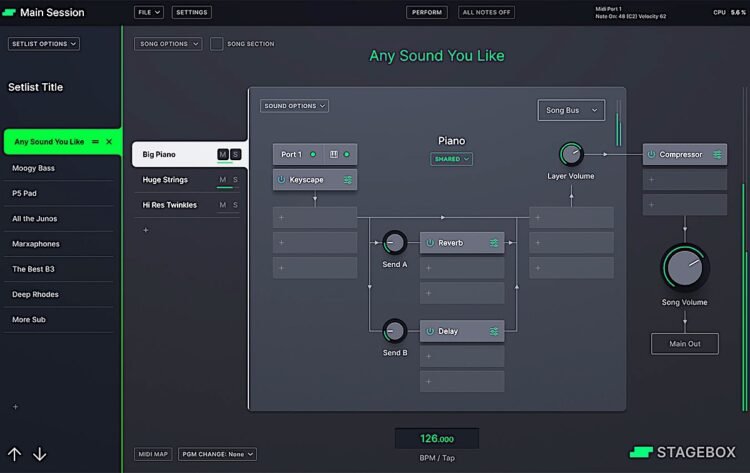 New Music Gear Monday: Tracktion StageBox Plugin Host For Live Performance New Music Gear Monday: Tracktion StageBox Plugin Host For Live Performance