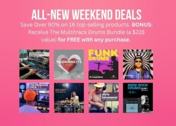 Save over 90% + FREE Multitrack Drums Bundle