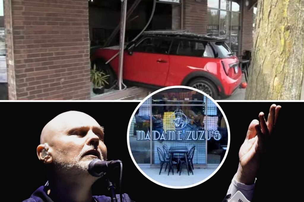 Billy Corgan's Tea Shop Struck By Car Second Time in Six Months