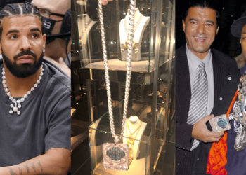 Drake Adds Another Classic Pharrell Chain To His Collection Thanks To Kid Cudi Drake Adds Another Classic Pharrell Chain To His Collection Thanks To Kid Cudi