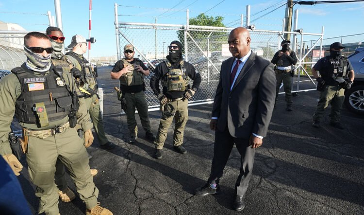 Newark Mayor Ras Baraka Arrested At ICE Detention Center, X Outraged Newark Mayor Ras Baraka Arrested At ICE Detention Center, X Outraged
