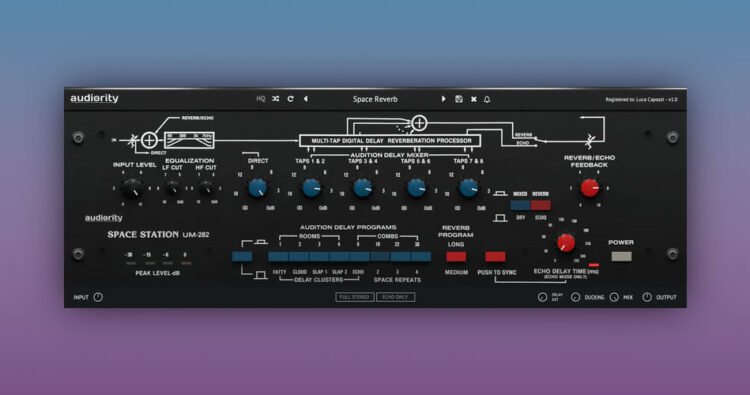 Save 40% on Space Station UM282 echo & reverb by Audiority Save 40% on Space Station UM282 echo & reverb by Audiority