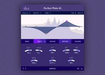 Perfect Plate XL reverb by Denise Audio on sale for $19 USD