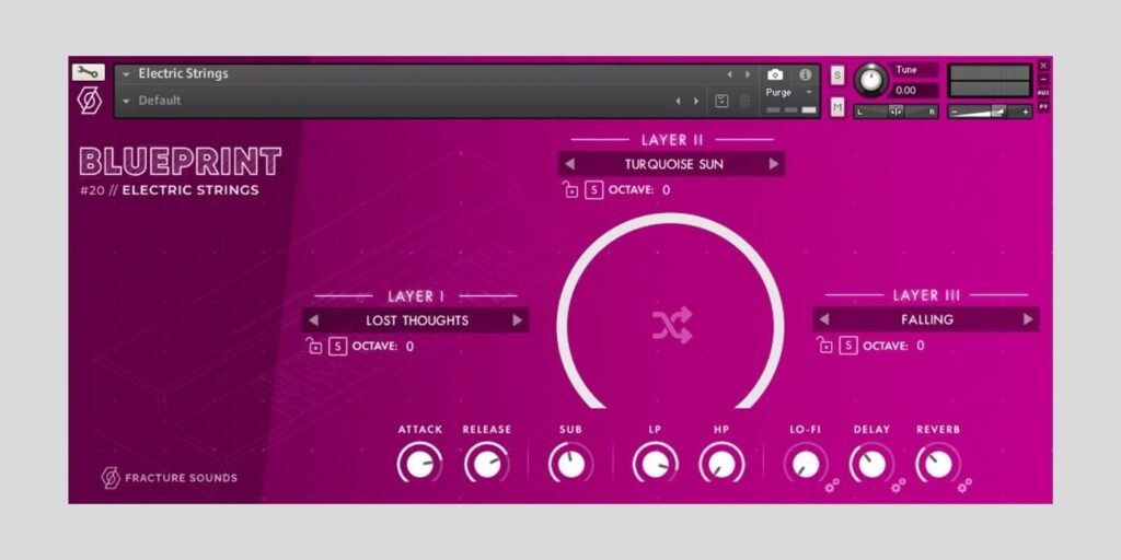 Fracture Sounds release FREE Electric Strings for Kontakt Player