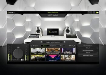 Mix in a variety of virtual acoustic spaces with Lewitt’s Space Replicator