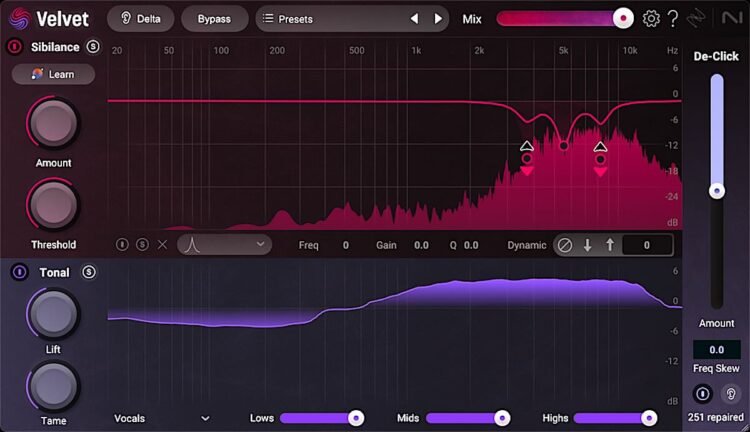 New Music Gear Monday: iZotope Velvet Intelligent Vocal Plugin