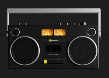 Behold, the GB-001 – a boombox for the modern audiophile