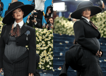 Rihanna Gets Dapper For 2025 Met Gala With Baby Bump In Tow