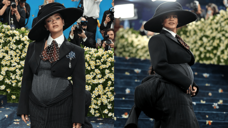 Rihanna Gets Dapper For 2025 Met Gala With Baby Bump In Tow Rihanna Gets Dapper For 2025 Met Gala With Baby Bump In Tow
