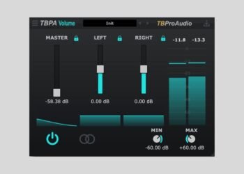 TBProAudio Releases TBPAVolume, a FREE Precision Gain Plugin for macOS and Windows