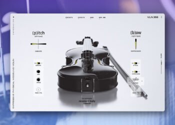 Physically modeled solo string instrument suite by Expressive E