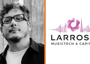 Music tech firm Larrosa launches in Dubai with $16m+ in assets under management and a ‘strategic roadmap’ for MENA expansion via ‘targeted acquisitions’ Music tech firm Larrosa launches in Dubai with $16m+ in assets under management and a ‘strategic roadmap’ for MENA expansion via ‘targeted acquisitions’