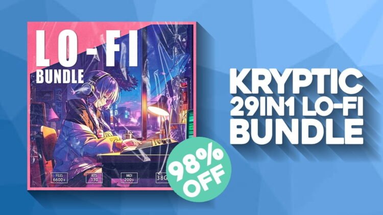 Save 98% on 29-in-1 Lofi Bundle by Kryptic Samples
