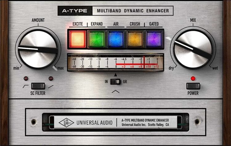 New Music Gear Monday: Universal Audio A-Type Multiband Enhancer Plugin New Music Gear Monday: Universal Audio A-Type Multiband Enhancer Plugin