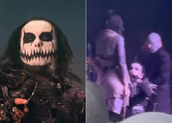 Cradle of Filth's Dani Filth Gets Engaged Onstage at Download Cradle of Filth’s Dani Filth Gets Engaged Onstage at Download