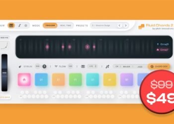 Pitch Innovations releases Fluid Chords 2 MIDI FX plugin for Windows & macOS