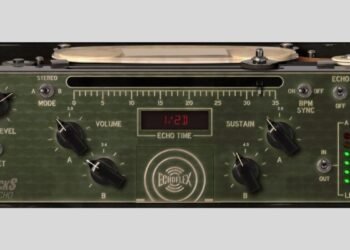 IK Multimedia T-RackS Tape Echo is FREE at Audio Plugin Deals