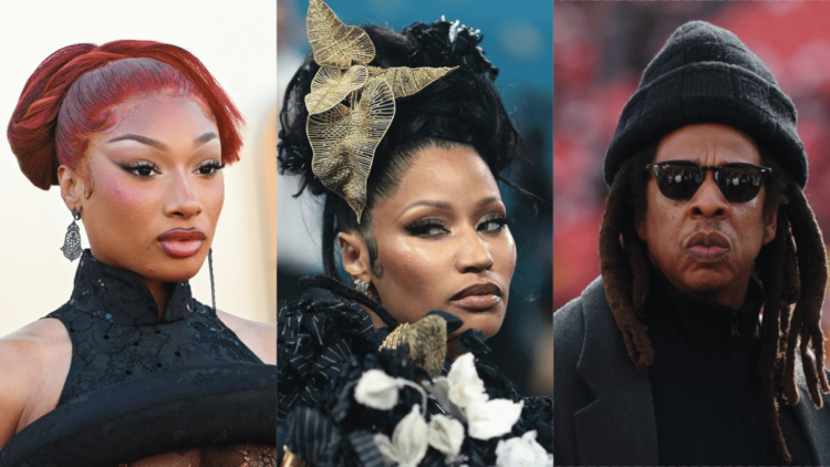 Nicki Minaj Calls Out Roc Nation Over Allegations Including JAY-Z Paternity Rumors, Megan Thee Stallion Lawsuit Nicki Minaj Calls Out Roc Nation Over Allegations Including JAY-Z Paternity Rumors, Megan Thee Stallion Lawsuit