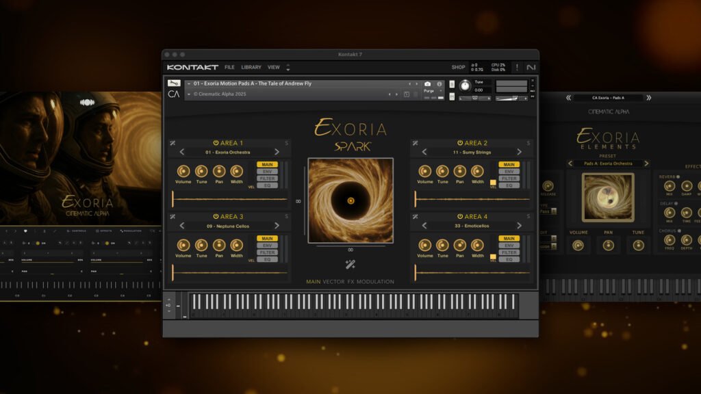 Cinematic Alpha launches Exoria & Exoria Elements cinematic sound libraries