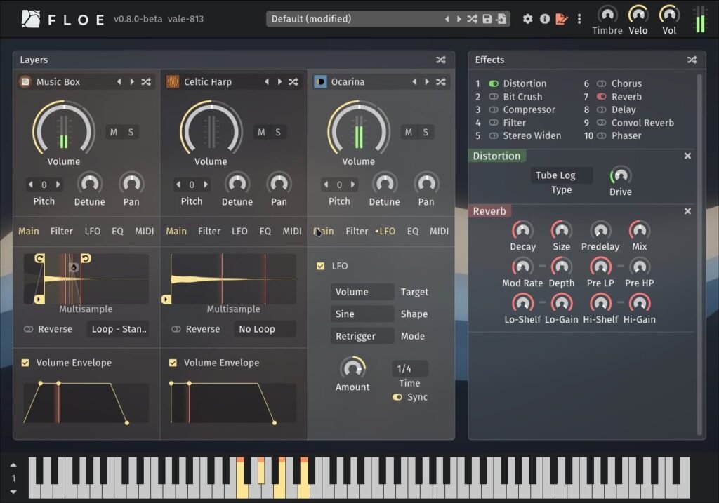 FrozenPlain releases Floe (Beta), a FREE and open-source sample player for macOS and Windows