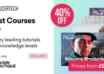 Save 40% on Artist Courses from Producertech Save 40% on Artist Courses from Producertech
