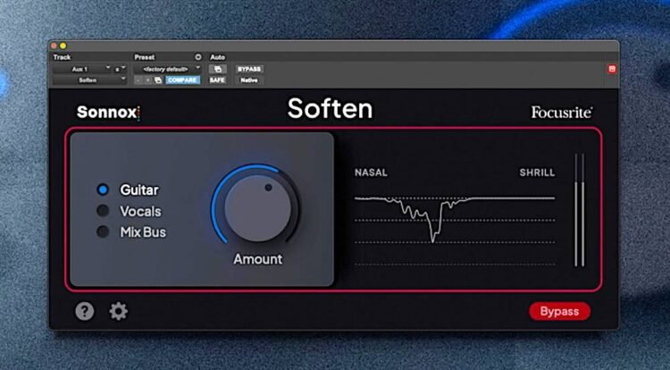 New Music Gear Monday: Focusrite Sonnox Soften Harshness Reducer Plugin