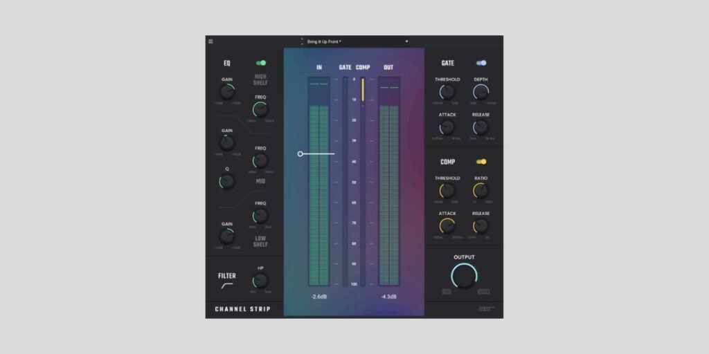 Get the AIR Music Tech Channel Strip plugin for FREE this July