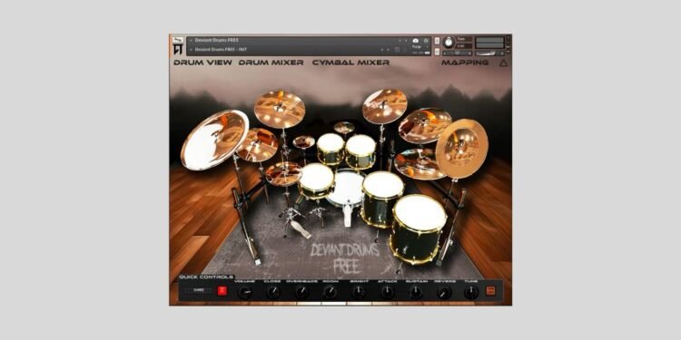 Chaos Tones releases Deviant Drums FREE Edition for Kontakt Player Chaos Tones releases Deviant Drums FREE Edition for Kontakt Player