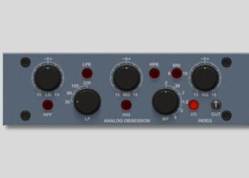 Analog Obsession releases INDEQ, a FREE inductor-based EQ plugin