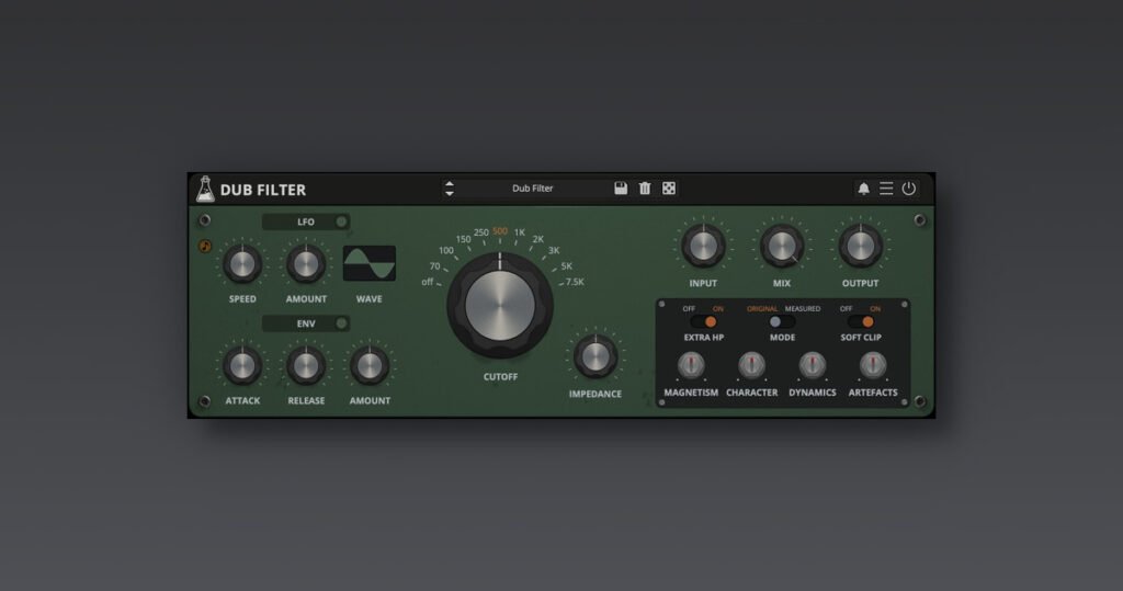 Save 40% on Dub Filter effect plugin by AudioThing