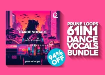 Save 94% on Dance Vocals Bundle by Prune Loops Save 94% on Dance Vocals Bundle by Prune Loops